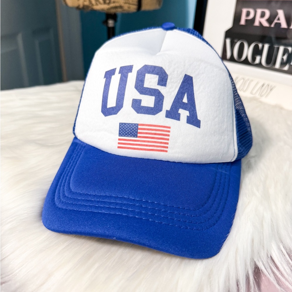 USA Patriotic Trucker Hat